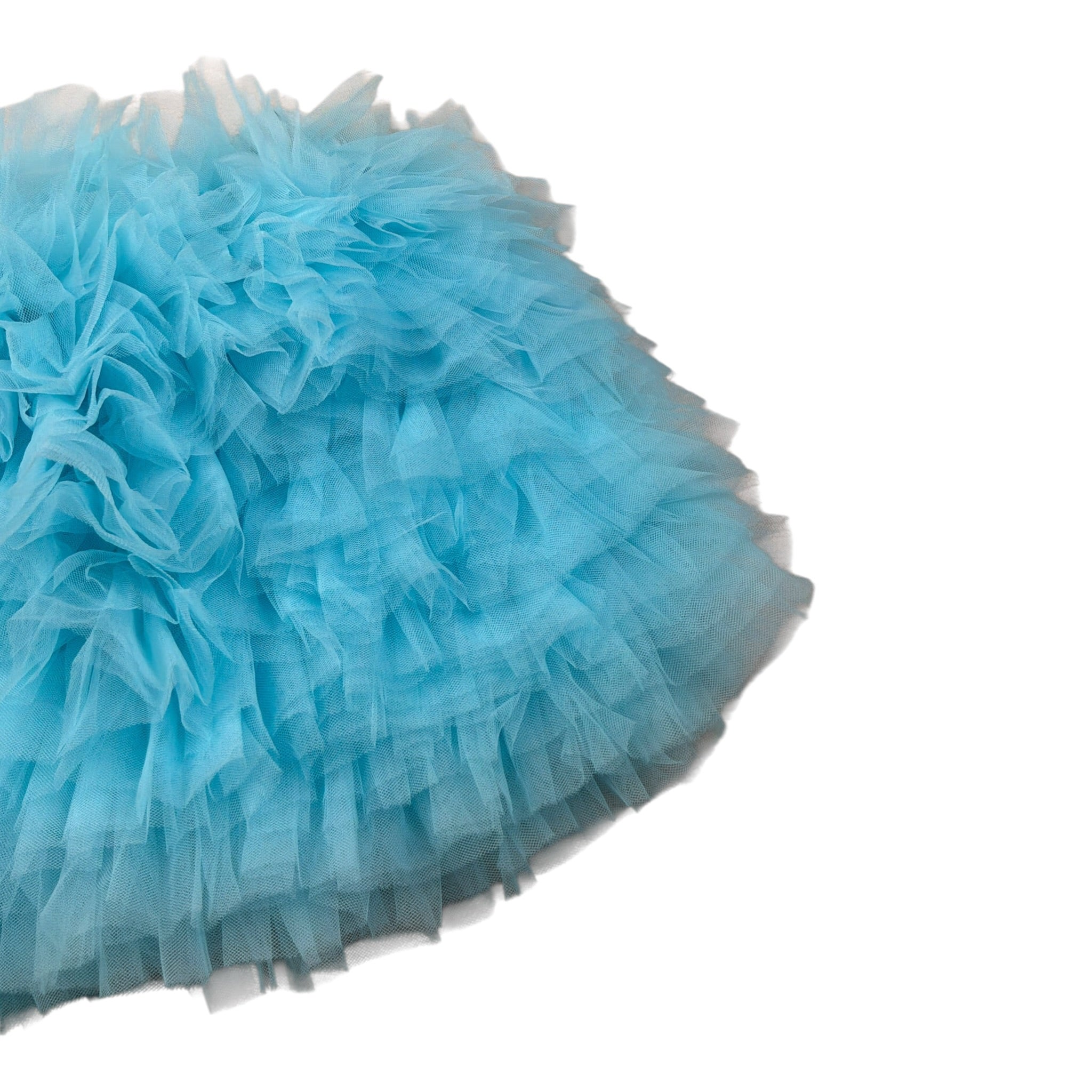Miss Grant Gonna tinta unita In Tulle Azzurro per Neonata MG1403X AZZURRO MISS GRANT 