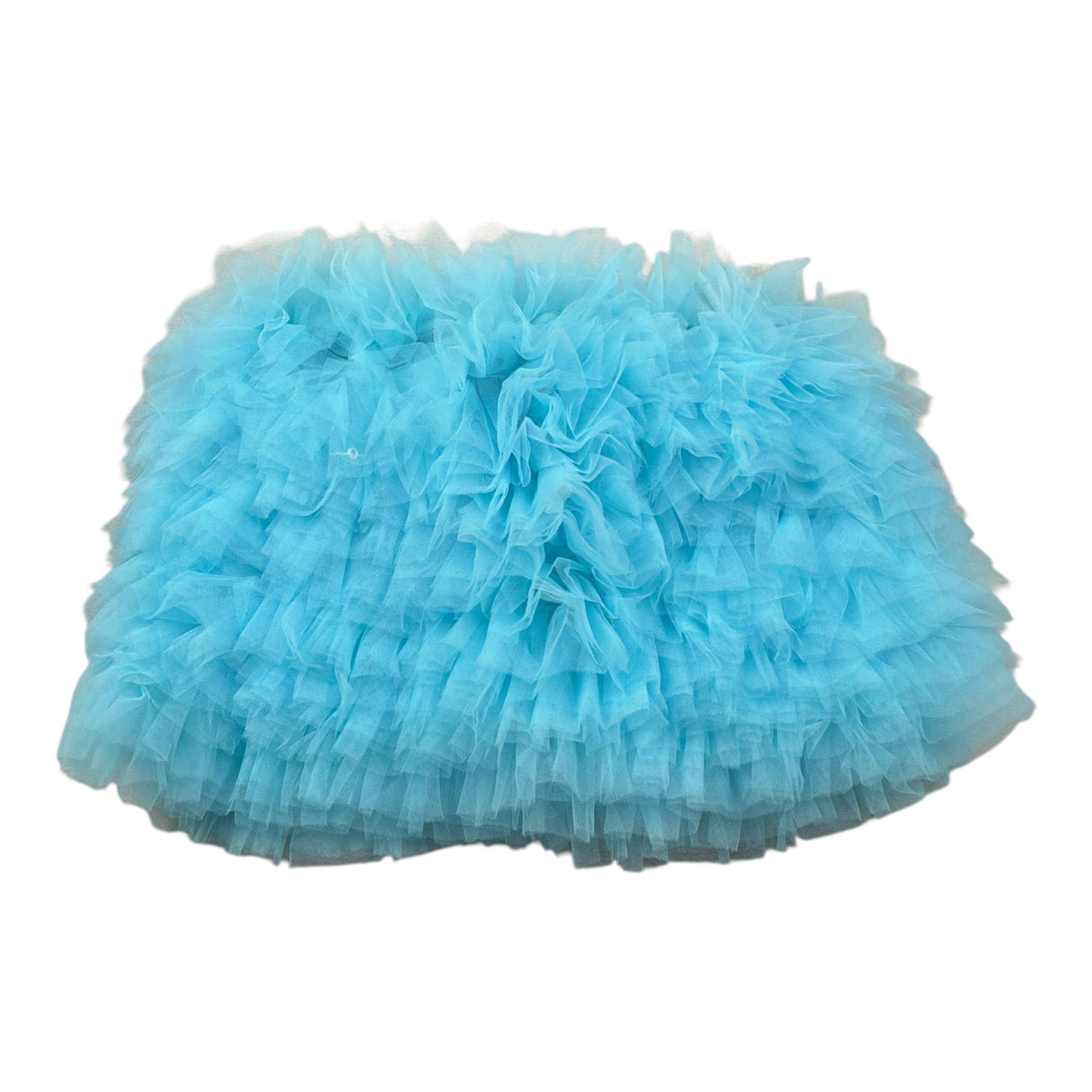 Miss Grant Gonna tinta unita In Tulle Azzurro per Neonata MG1403X AZZURRO MISS GRANT 