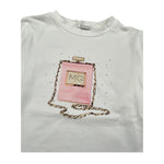 Miss Grant Shirt tinta unita con Stampa Bianco per Bambina MG1407X BIANCO MISS GRANT 