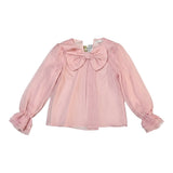 Miss Grant Camicia Manica Lunga tinta unita Rosa per Neonata MG1409N ROSA MISS GRANT 