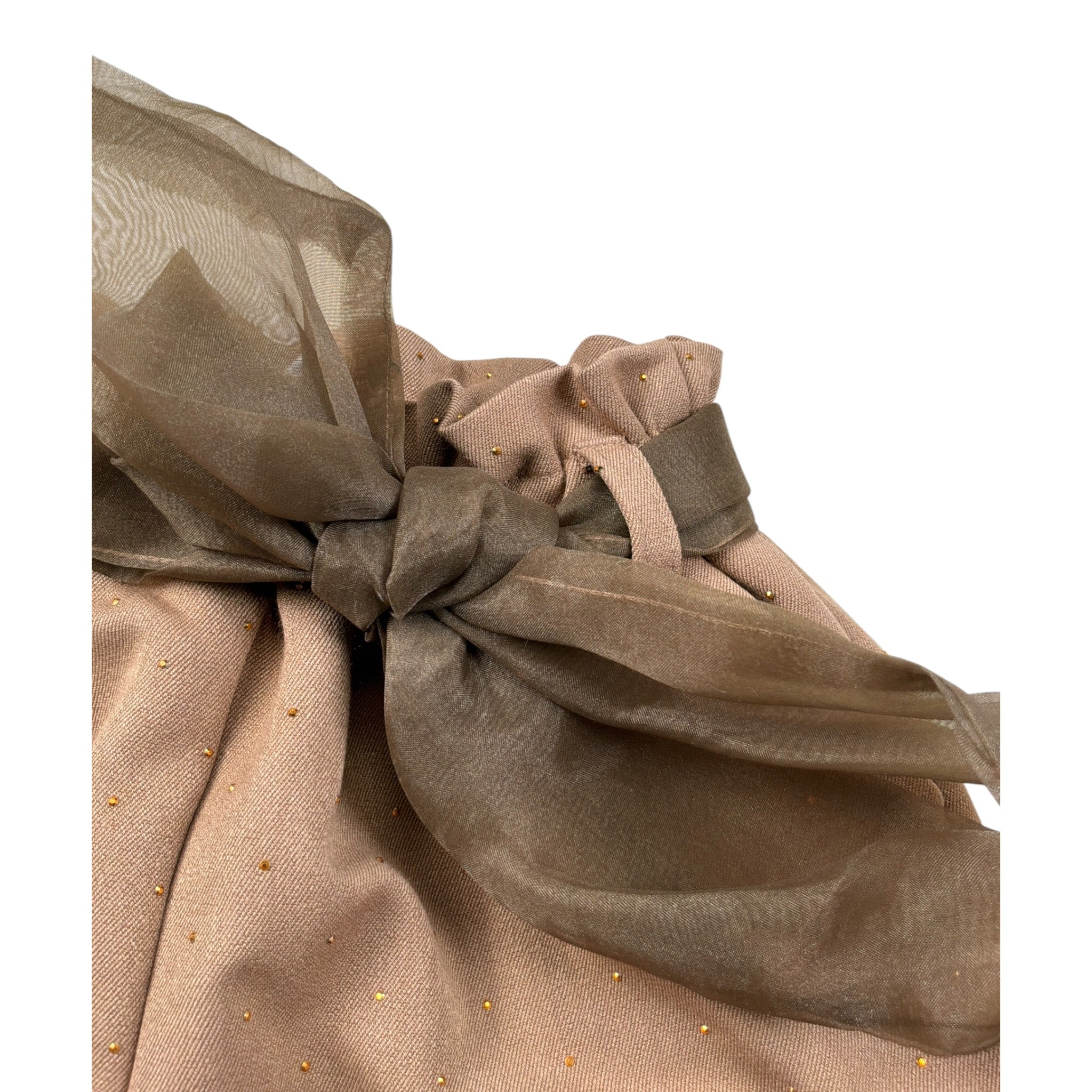 Miss Grant Short tinta unita con Cintura Beige per Neonata MG1429 BEIGE MISS GRANT 