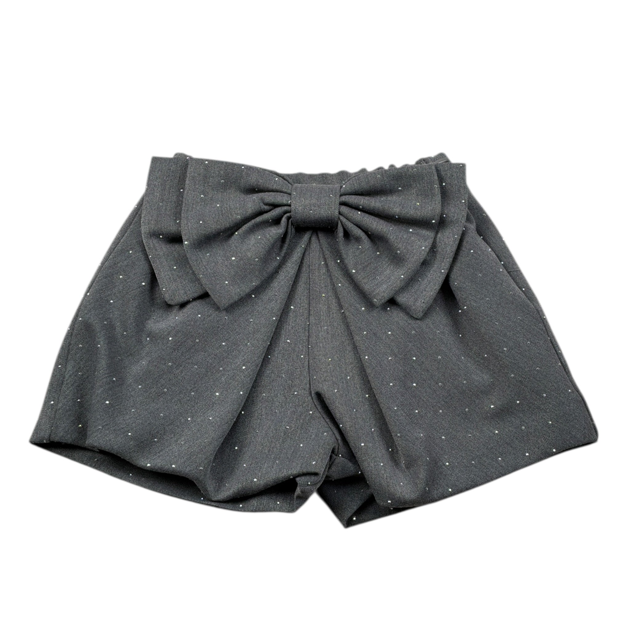 Miss Grant Short tinta unita con Elastico In Vita Grigio per Bambina MG1472 GRIGIO MISS GRANT 