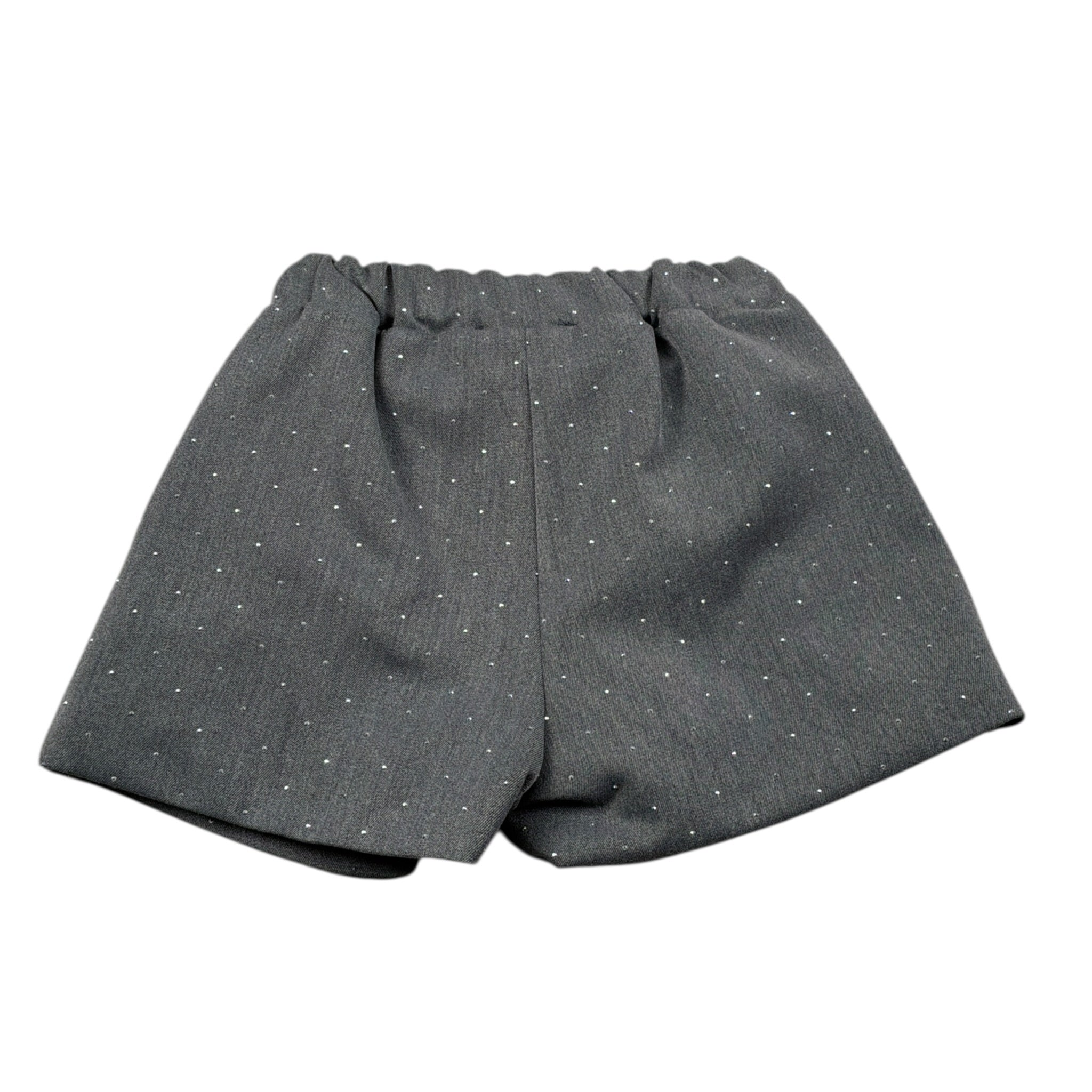 Miss Grant Short tinta unita con Elastico In Vita Grigio per Neonata MG1472N GRIGIO MISS GRANT 