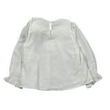 Miss Grant Camicia Manica Lunga tinta unita Bianco per Neonata MG1476 BIANCO MISS GRANT 