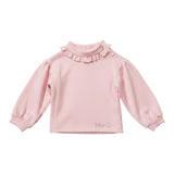 Miss Grant Felpa tinta unita Collo Rosa per Neonata MG1480N ROSA MISS GRANT 