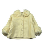 Miss Grant Cappotto tinta unita Giallo per Neonata MG1529N GIALLO MISS GRANT 