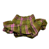 Miss Grant Completo 2 Pezzi Shirt-Gonna Panna/Verde per Bambina MG1552X PANNA/VERDE MISS GRANT 