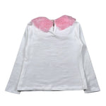 Miss Grant Completo 2 Pezzi Shirt-Gonna Panna/Verde per Bambina MG1552X PANNA/VERDE MISS GRANT 