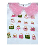 Miss Grant Completo 2 Pezzi Shirt-Gonna Panna/Verde per Bambina MG1552X PANNA/VERDE MISS GRANT 
