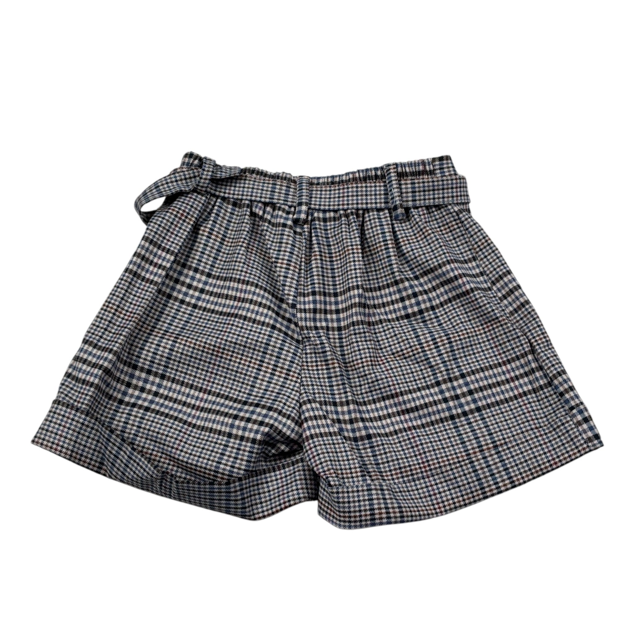 Miss Grant Short Stampa Fantasia con Cinturino Blu per Neonata UE1924N BLU MISS GRANT 