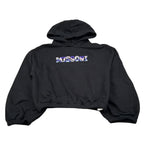 Missoni Felpa Chiusa con Cappuccio tinta unita con Logo Nero per Bambina MV4A70 NERO MISSONI 