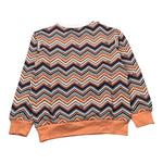 Missoni Felpa Chiusa Girocollo tinta unita con Stampa Bianco per Bambina MV4P40 BIANCO MISSONI 