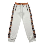 Missoni Pantalone Tuta tinta unita con Profili In Contrasto Bianco per Bambina MV6P40 BIANCO MISSONI 
