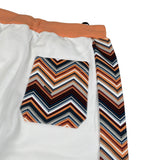 Missoni Pantalone Tuta tinta unita con Profili In Contrasto Bianco per Bambina MV6P40 BIANCO MISSONI 