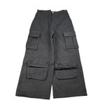Missoni Pantalone tinta unita Modello A Palazzo Nero per Bambina MV6Q40 NERO MISSONI 