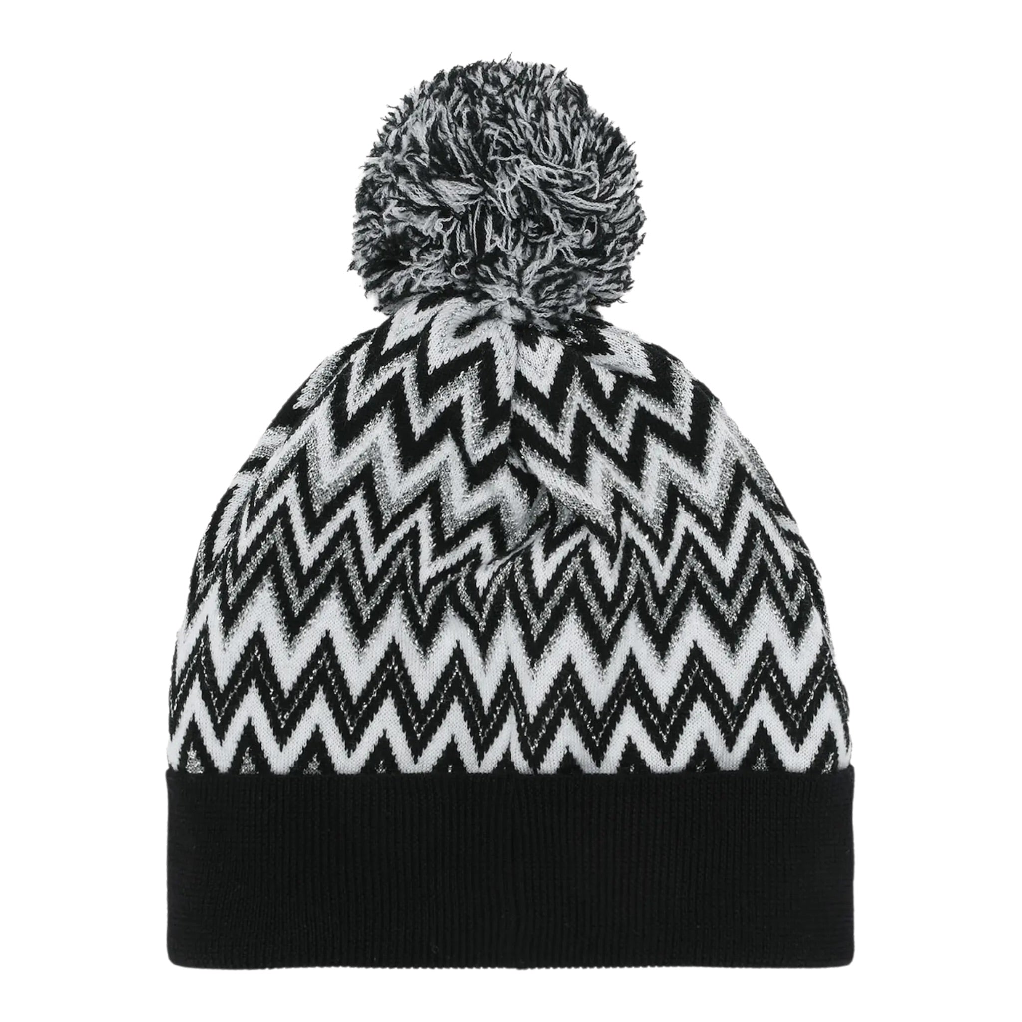 Missoni Cappello tinta unita con Fantasia Panna per Bambina MX0A17 PANNA MISSONI 