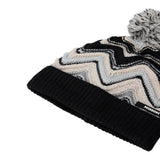 Missoni Cappello tinta unita con Fantasia Panna per Bambina MX0P17 PANNA MISSONI 