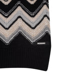Missoni Sciarpa Bicolore con Fantasia Nero per Bambina MX0P23 NERO MISSONI 
