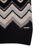 Missoni Sciarpa Bicolore con Fantasia Nero per Bambina MX0P23 NERO MISSONI 