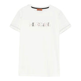 Missoni T-Shirt tinta unita con Stampa Bianco per Bambina MX8A41 BIANCO MISSONI 