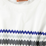 Missoni T-Shirt tinta unita con Stampa Bianco per Bambino MX8P71 BIANCO MISSONI 