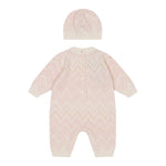 Missoni Set Tutina-Cappello tinta unita Rosa per Neonata MXB050 ROSA MISSONI 