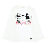 Monnalisa Shirt tinta unita con Stampa Bianco per Bambina 110631 BIANCO MONNALISA 