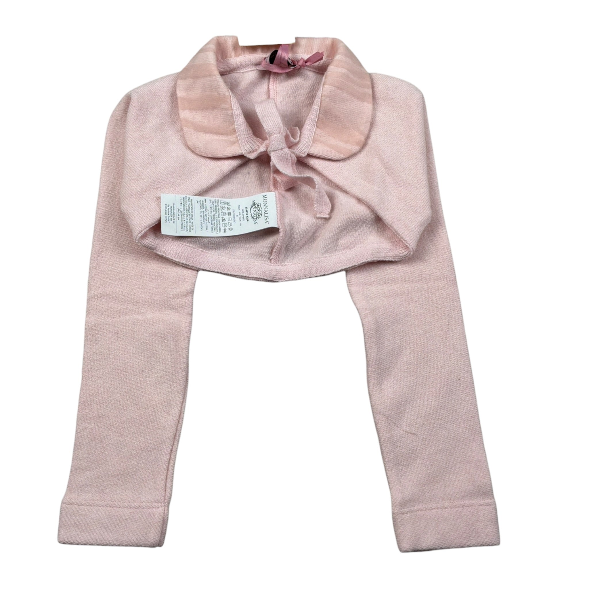 Monnalisa Coprispalle tinta unita Rosa per Bambina 114819 ROSA MONNALISA 
