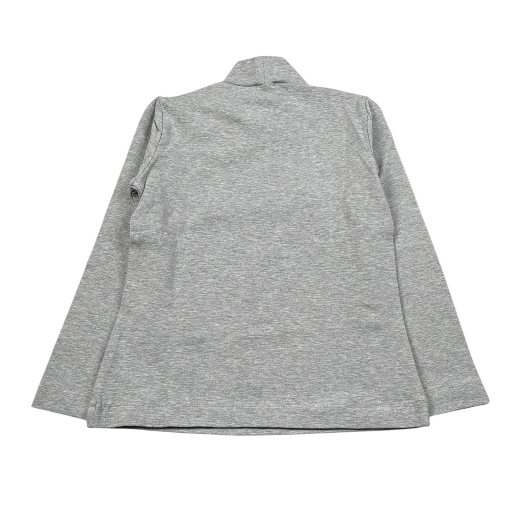 Monnalisa Lupetto tinta unita con Brillantini Grigio per Bambina 116605A4 GRIGIO MONNALISA 