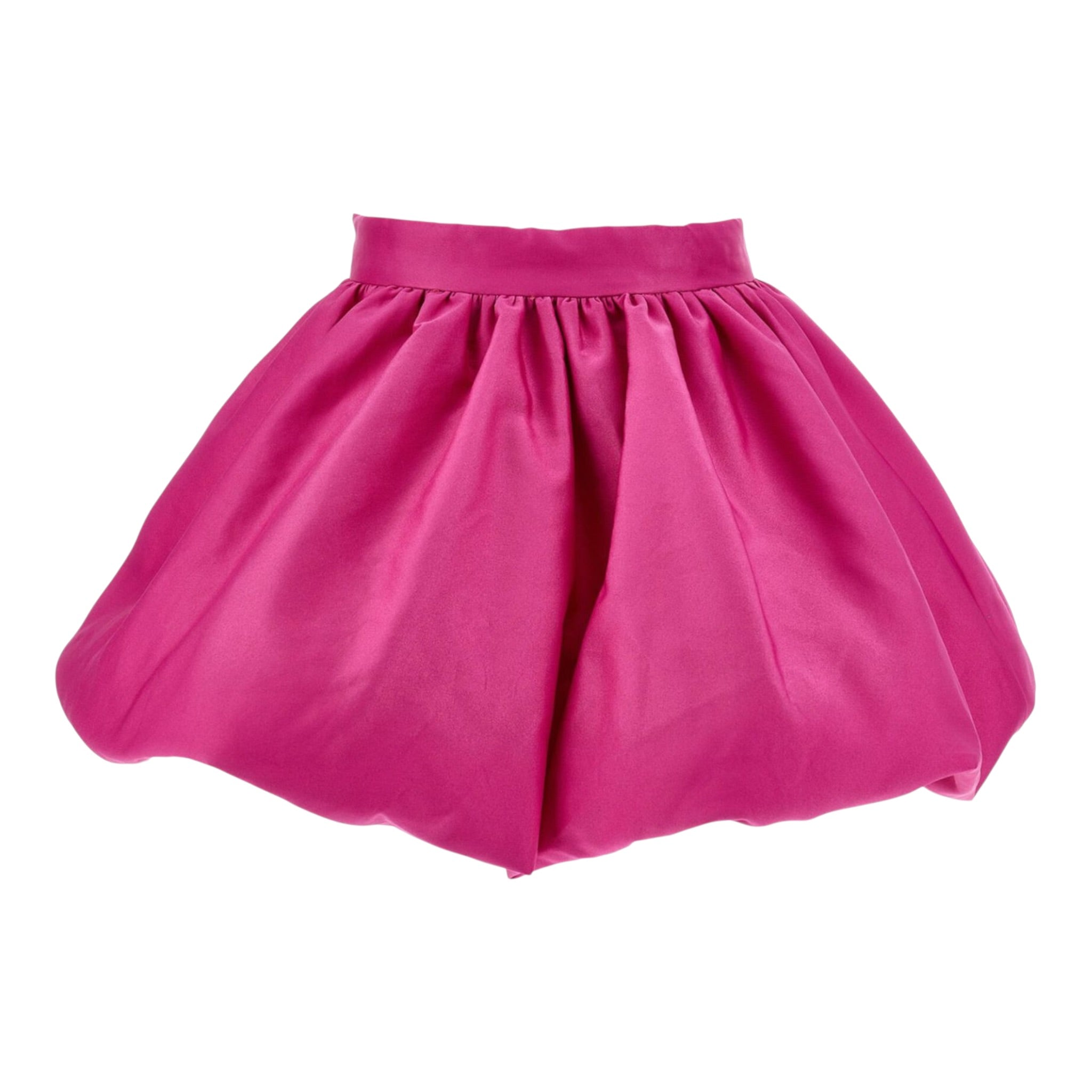 Monnalisa Gonna tinta unita con Logo Fuxia per Bambina 11B704 FUXIA MONNALISA 