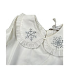 Monnalisa Shirt tinta unita con Colletto Panna per Neonata 11D627 PANNA MONNALISA 