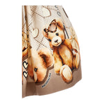 Monnalisa Gonna tinta unita con Stampa Beige per Bambina 11F705XX BEIGE MONNALISA 