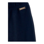 Monnalisa Pantalone tinta unita Modello A Zampa Blu per Bambina 17F400 BLU MONNALISA 
