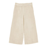 Monnalisa Pantalone tinta unita Modello Palazzo Beige per Bambina 17F404 BEIGE MONNALISA 