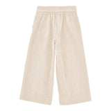 Monnalisa Pantalone tinta unita Modello Palazzo Beige per Bambina 17F404 BEIGE MONNALISA 