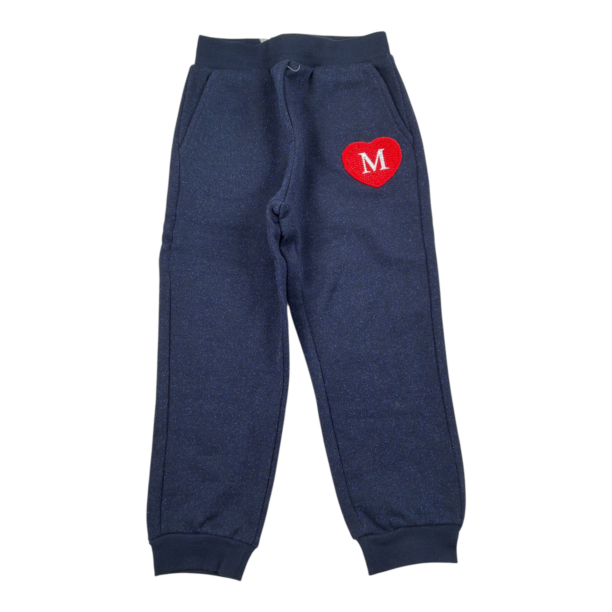 Monnalisa Pantalone Modello Tuta tinta unita Blu per Bambina 19F402 BLU MONNALISA 