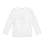 Monnalisa Shirt tinta unita con Stampa Bianco per Neonata 19F612N BIANCO MONNALISA 