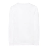 Monnalisa Shirt Girocollo tinta unita con Stampa Bianco per Bambina 19F618 BIANCO MONNALISA 