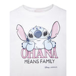 Monnalisa Shirt Girocollo tinta unita con Stampa Bianco per Bambina 19F618 BIANCO MONNALISA 