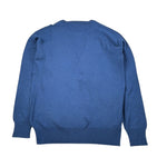 Monnalisa Maglia Girocollo tinta unita con Stampa Blu per Bambino 252607 BLU MONNALISA 