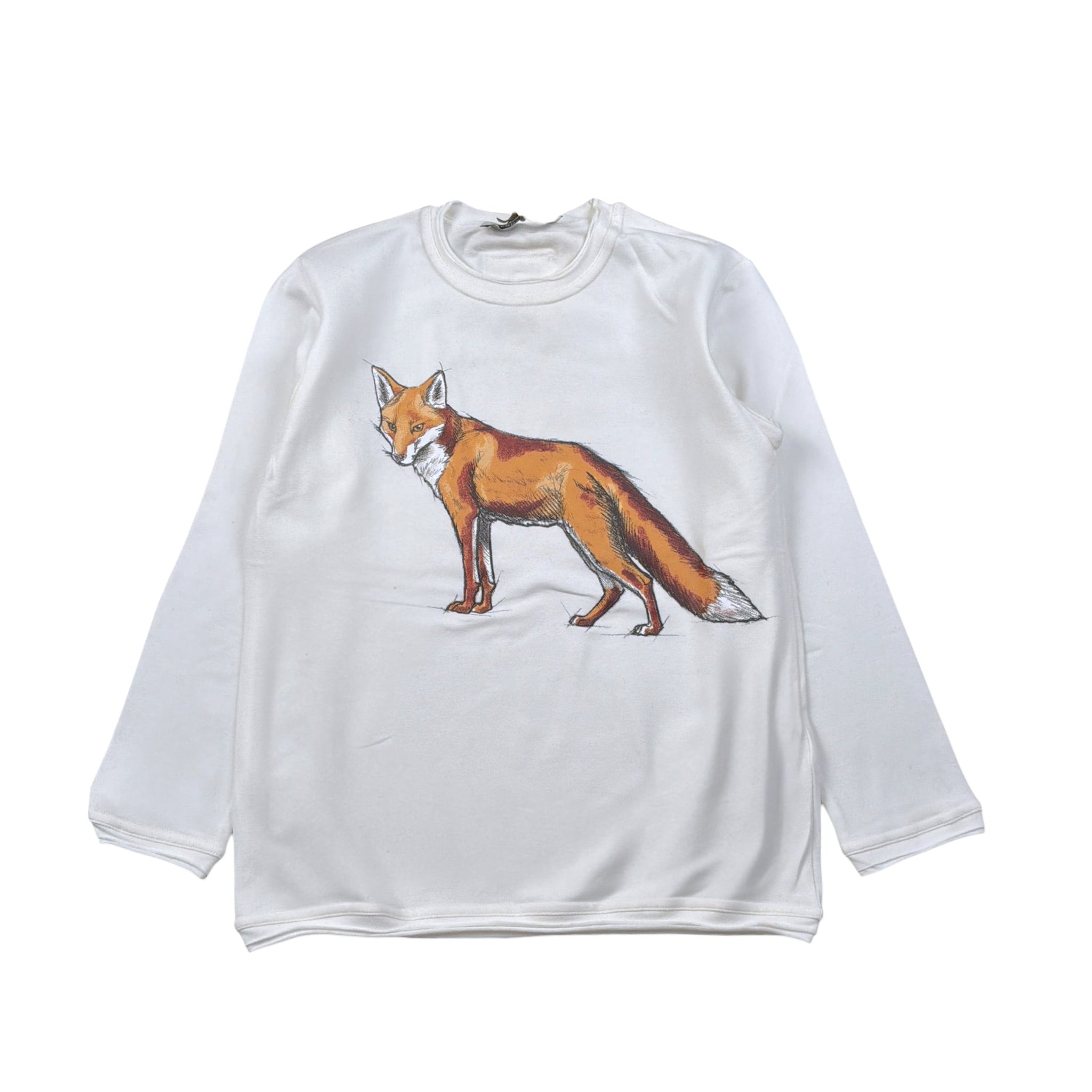 Monnalisa Shirt Girocollo tinta unita con Stampa Panna per Bambino 252608SP PANNA MONNALISA 