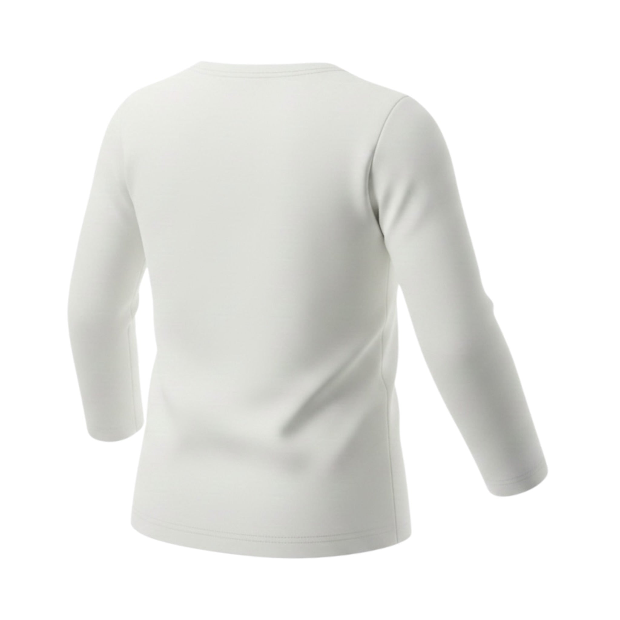 Monnalisa Shirt Girocollo tinta unita con Stampa Panna per Bambino 252608SP PANNA MONNALISA 