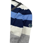 Monnalisa Cardigan Tricolore con Fantasia A Righe Bianco per Bambino 254800 BIANCO MONNALISA 