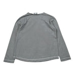 Monnalisa Shirt Girocollo tinta unita con Stampa Grigio per Bambino 258611R1 GRIGIO MONNALISA 
