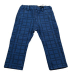 Monnalisa Pantalone tinta unita con Girovita Regolabile Blu per Neonato 282401 BLU MONNALISA 
