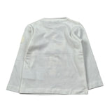 Monnalisa Shirt Girocollo tinta unita con Stampa Bianco per Neonato 282603 BIANCO MONNALISA 