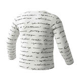 Monnalisa Shirt Girocollo tinta unita con Stampa Bianco per Neonato 282606 BIANCO MONNALISA 