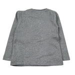 Monnalisa Shirt Girocollo tinta unita con Stampe Grigio per Neonato 282607 GRIGIO MONNALISA 