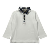 Monnalisa Polo Manica Lunga tinta unita Bianco per Neonato 284617 BIANCO MONNALISA 