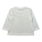 Monnalisa Shirt Girocollo tinta unita con Stampe Bianco per Neonata 286603 BIANCO MONNALISA 